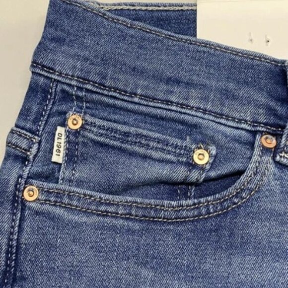 NEW DL1961 Womens Jean Palm Springs Blue Size 30 Bridget Boot High Rise - Picture 5 of 12